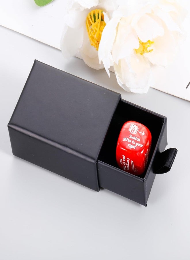 Perleddom Christmas Games for Family Party Santa Swap Gift Exchange Dice Christmas Stocking Stuffers Exchange Dice Games for Women Men Friends White Elephant Gifts Santa Swap Dice Games for Family Party - Image 2